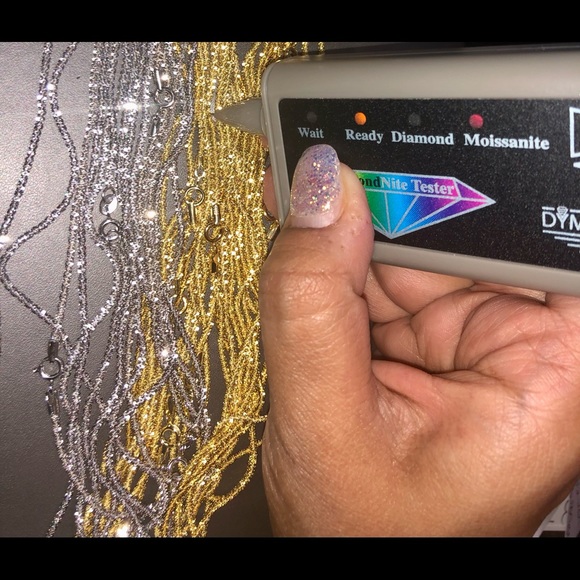 Sparkle Chain Made In Turkey Best gift Black Friday Deals, Gold vermeil chain - Picture 5 of 8